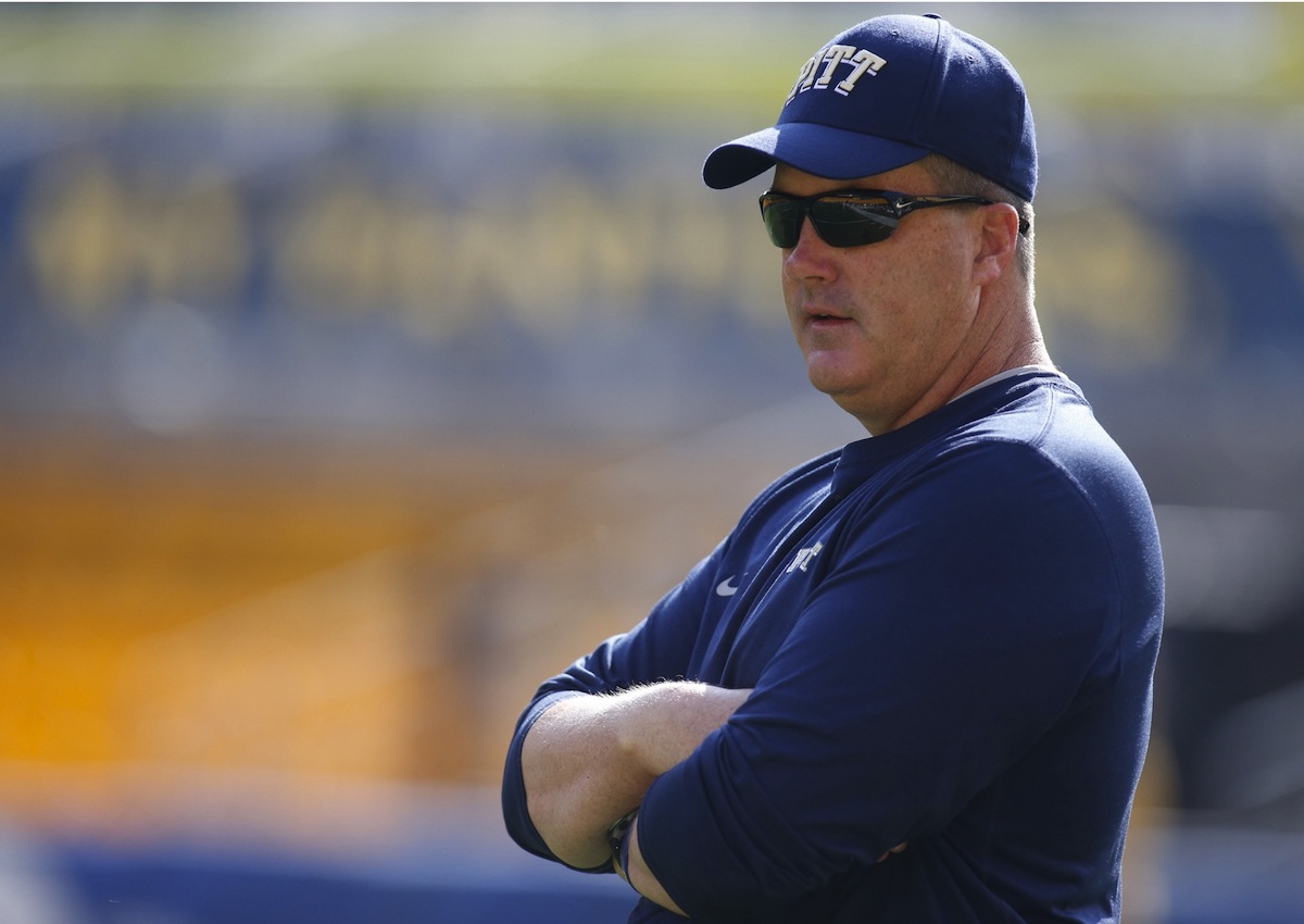 Pittsburgh head coach Paul Chryst by Charles LeClaire—USA TODAY Sports.