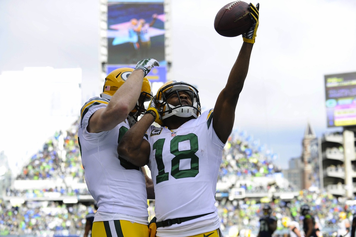 Green Bay Packers wide receiver Randall Cobb—Steven Bisig, USA TODAY Sports.