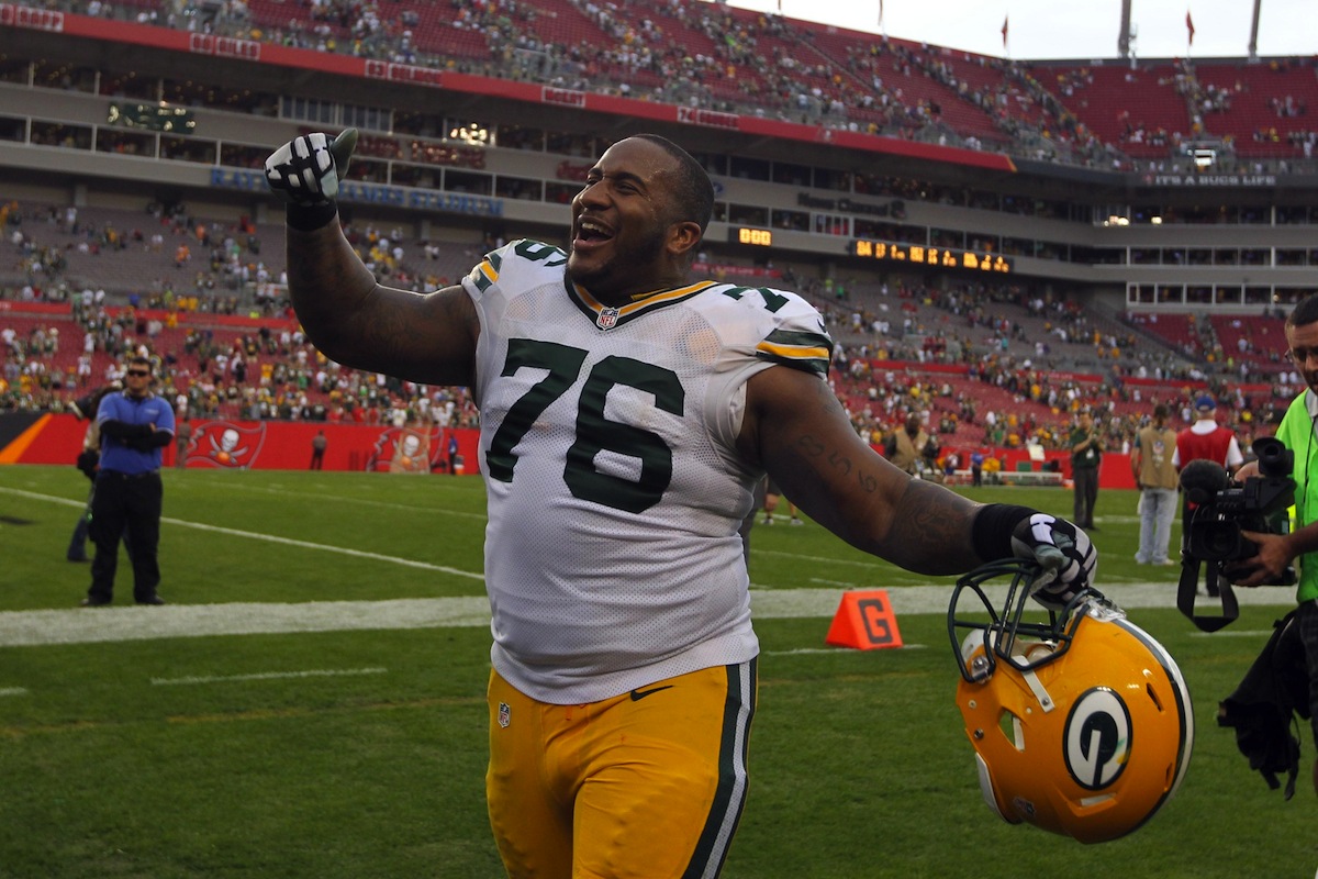 Green Bay Packers defensive lineman Mike Daniels—Kim Klement, USA TODAY Sports.